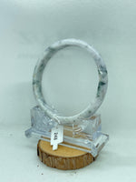 Load image into Gallery viewer, Grade A Natural Jade Bangle with certificate #355

