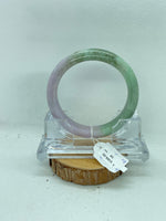 Load image into Gallery viewer, Grade A Natural Jade Bangle with certificate #207
