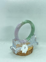 Load image into Gallery viewer, Grade A Natural Jade Bangle with certificate #207
