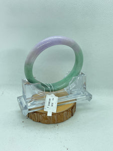 Grade A Natural Jade Bangle with certificate #228