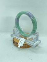 Load image into Gallery viewer, Grade A Natural Jade Bangle with certificate #210

