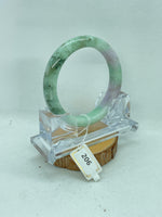 Load image into Gallery viewer, Grade A Natural Jade Bangle with certificate #206
