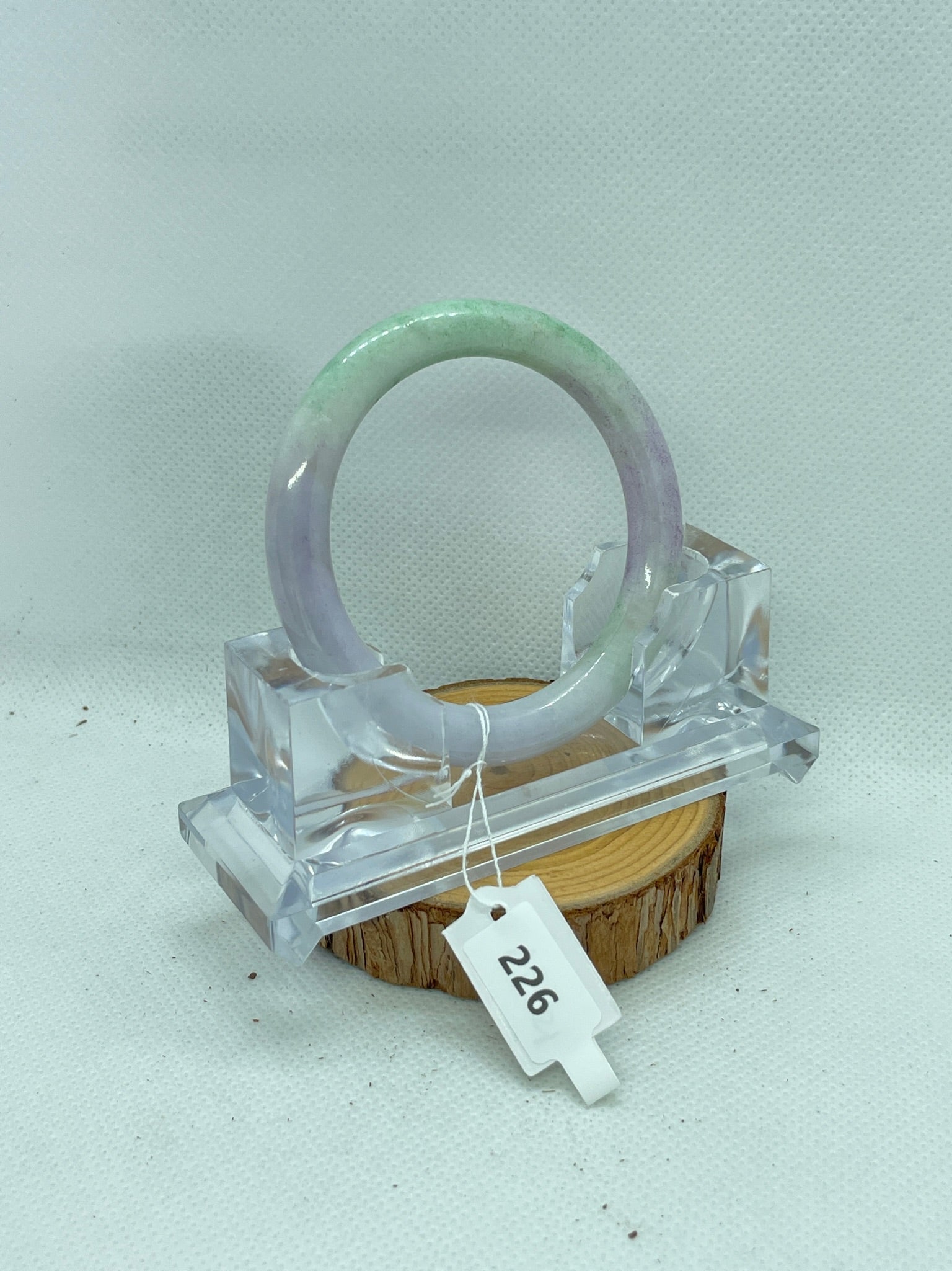 Grade A Natural Jade Bangle without certificate #226