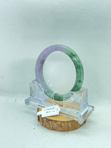 Grade A Natural Jade Bangle with certificate #242