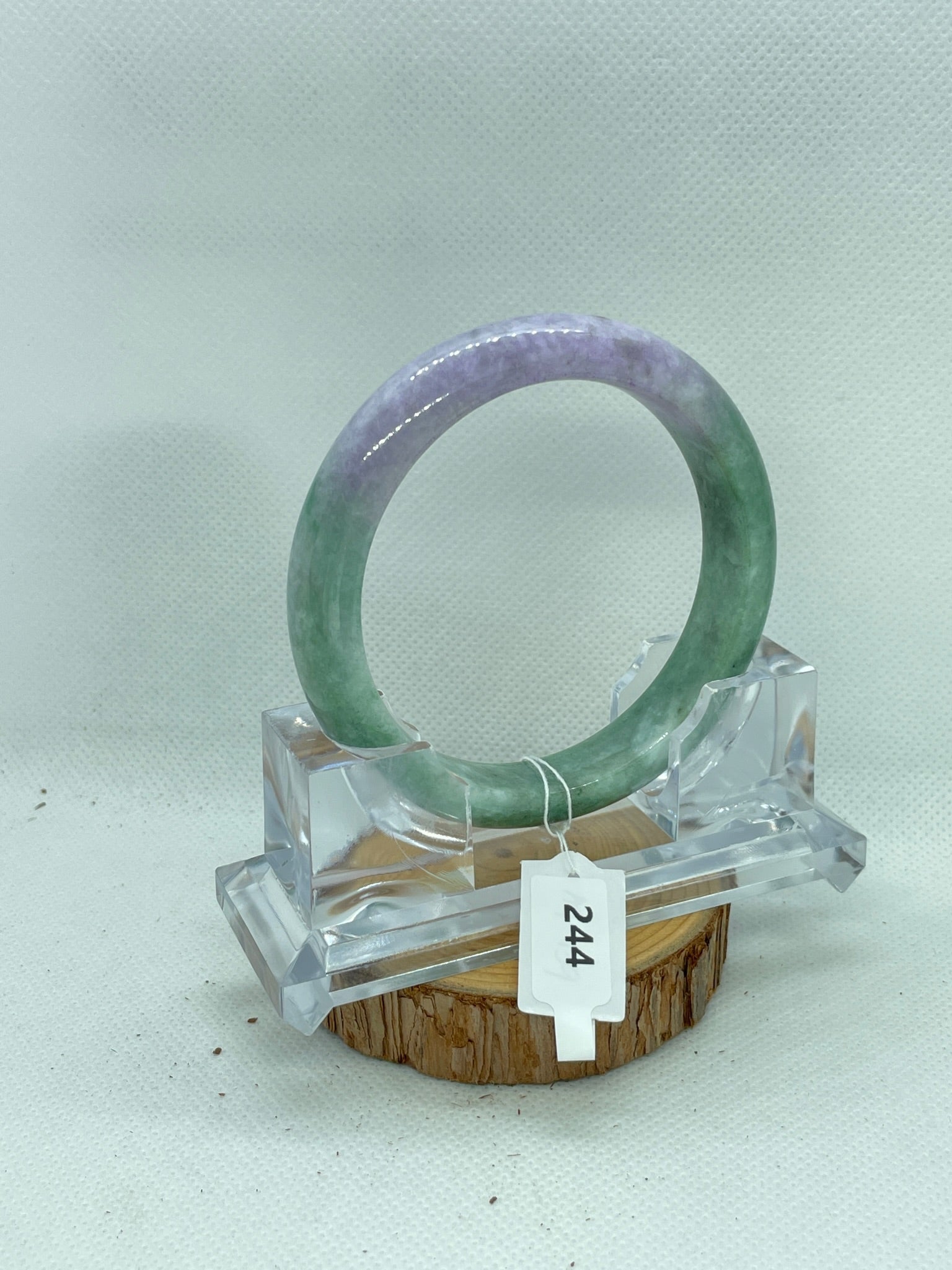 Grade A Natural Jade Bangle without certificate #244
