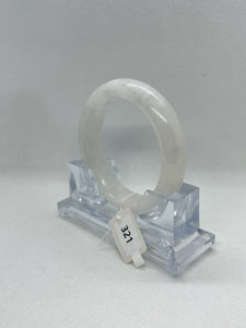 Grade A Natural Jade Bangle with certificate #321