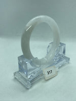 Load image into Gallery viewer, Grade A Natural Jade Bangle with certificate #317
