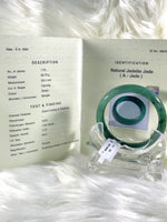 Load image into Gallery viewer, Grade A Natural Jade Bangle with certificate #36913
