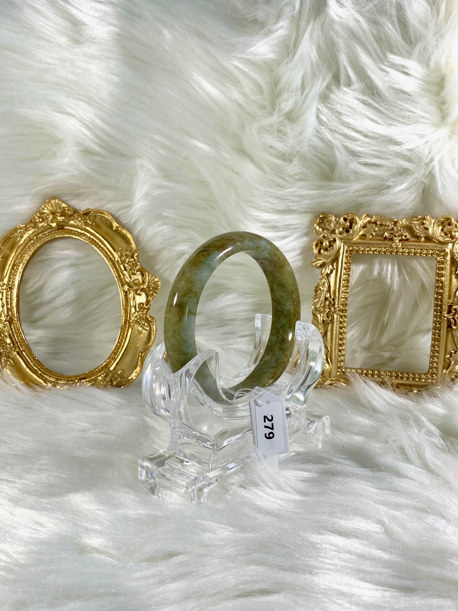 Grade A Natural Jade Bangle without certificate #279