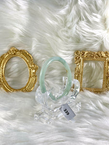 Grade A Natural Jade Bangle with certificate #339