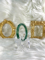 Load image into Gallery viewer, Grade A Natural Jade Bangle with certificate #356
