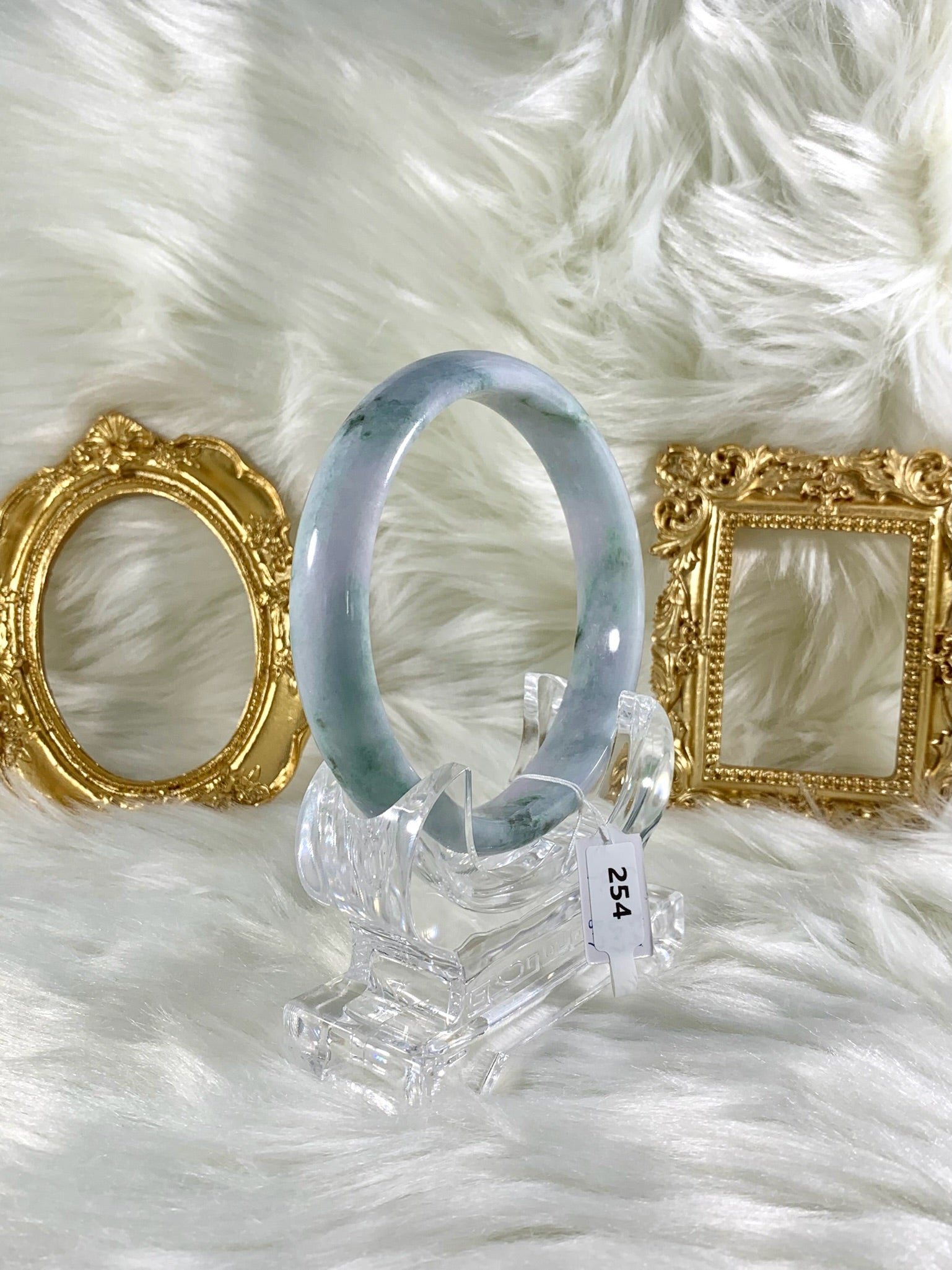 Grade A Natural Jade Bangle without certificate #254