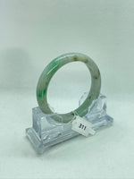 Load image into Gallery viewer, Grade A Natural Jade Bangle with certificate #311
