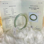Load image into Gallery viewer, Grade A Natural Jade Bangle with certificate #36355
