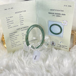 Load image into Gallery viewer, Grade A Natural Jade Bangle with certificate #36366
