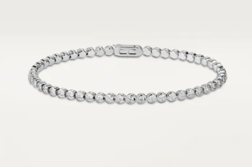 "C de Cartier" Inspired Tennis Bracelet