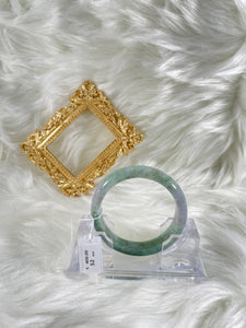 Grade A Natural Jade Bangle with certificate #36892