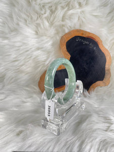 Grade A Natural Jade Bangle with certificate #36955