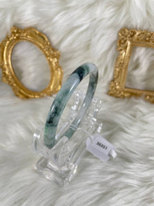 Grade A Natural Jade Bangle with certificate #36351