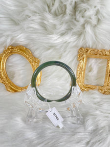 Grade A Natural Jade Bangle with certificate #36764