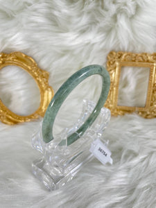 Grade A Natural Jade Bangle with certificate #36754