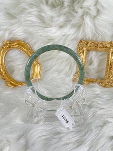Grade A Natural Jade Bangle with certificate #36756