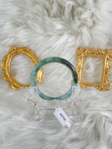 Grade A Natural Jade Bangle with certificate #36759