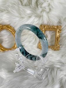 Grade A Natural Jade Bangle with certificate #36561