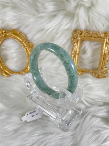 Grade A Natural Jade Bangle with certificate #36380