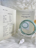Load image into Gallery viewer, Grade A Natural Jade Bangle with certificate #36380

