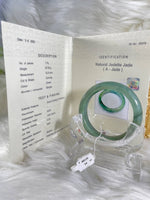 Load image into Gallery viewer, Grade A Natural Jade Bangle with certificate #36378
