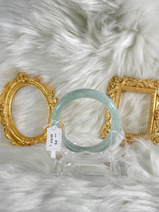 Grade A Natural Jade Bangle with certificate #36492