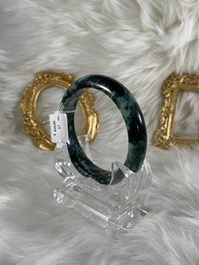 Grade A Natural Jade Bangle with certificate #37146