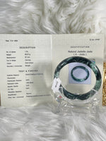 Load image into Gallery viewer, Grade A Natural Jade Bangle with certificate #37146
