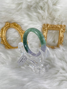 Grade A Natural Jade Bangle with certificate #36967
