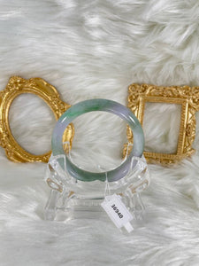 Grade A Natural Jade Bangle with certificate #36940