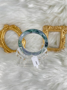 Grade A Natural Jade Bangle with certificate #36901
