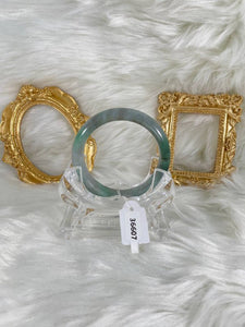 Grade A Natural Jade Bangle with certificate #36607