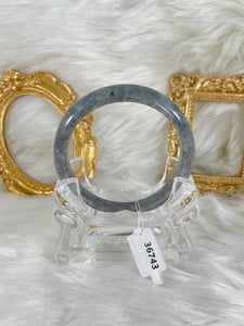 Grade A Natural Jade Bangle with certificate #36743