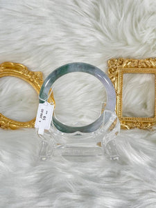 Grade A Natural Jade Bangle with certificate #36488