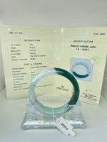 Load image into Gallery viewer, Grade A Natural Jade Bangle with certificate #36993
