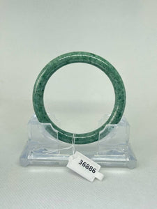 Grade A Natural Jade Bangle with certificate #36886