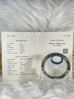 Load image into Gallery viewer, Grade A Natural Jade Bangle with certificate #36795
