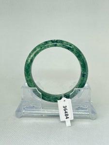 Grade A Natural Jade Bangle with certificate #36484