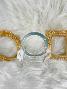 Grade A Natural Jade Bangle with certificate #36487