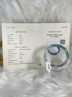 Load image into Gallery viewer, Grade A Natural Jade Bangle with certificate #36487
