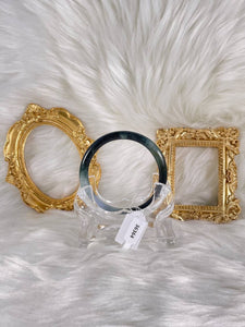 Grade A Natural Jade Bangle with certificate #36364
