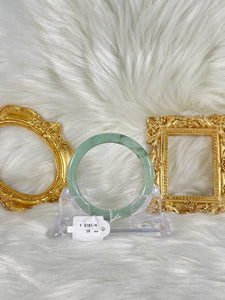 Grade A Natural Jade Bangle with certificate #36591