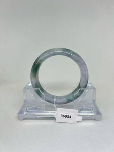 Grade A Natural Jade Bangle with certificate #36934