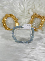 Load image into Gallery viewer, Grade A Natural Jade Beaded Bangle with certificate #37047
